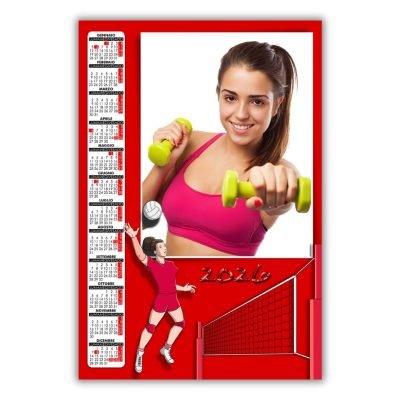 Calendario personalizzato annuale 64