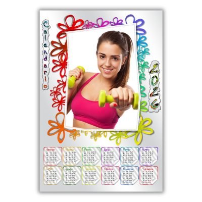 Calendario personalizzato annuale 8