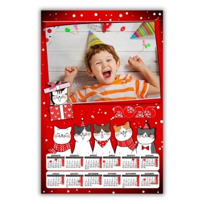 Calendario personalizzato annuale 72