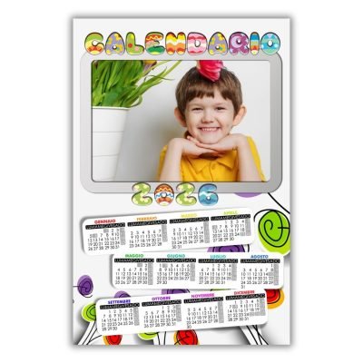 Calendario personalizzato annuale 91