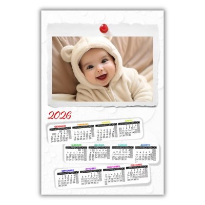 Calendario personalizzato annuale 34