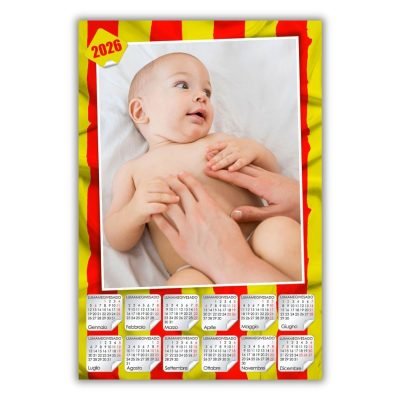 Calendario personalizzato annuale 54