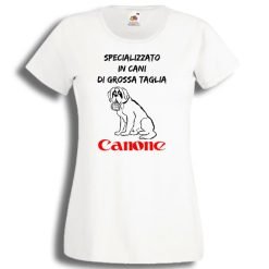 maglietta canone stilizzata