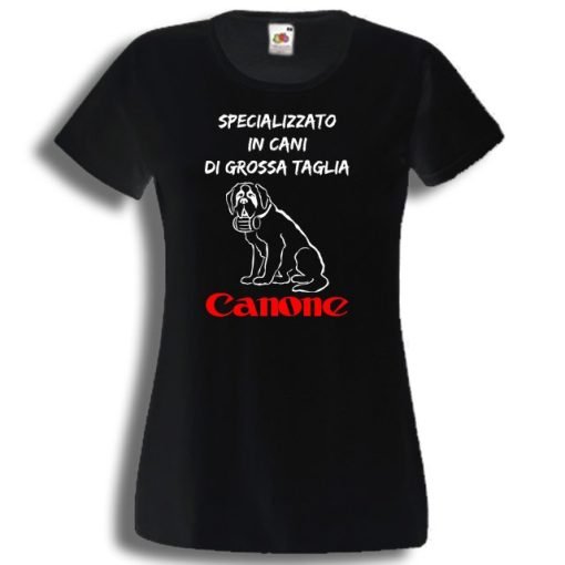 maglietta canone stilizzata