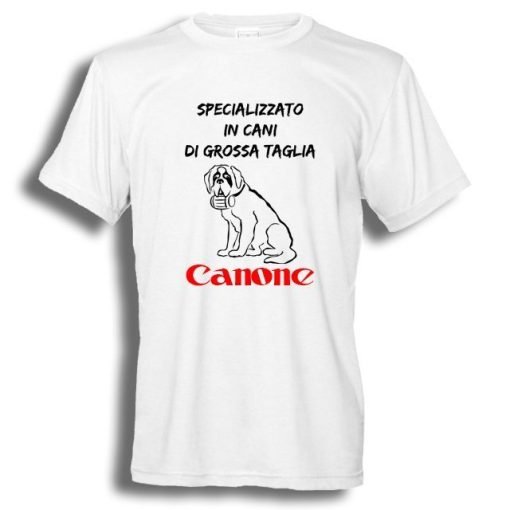 maglietta canone stilizzata