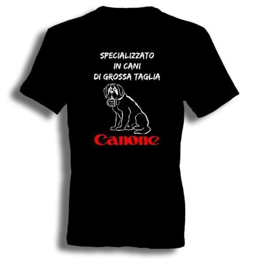 maglietta canone stilizzata