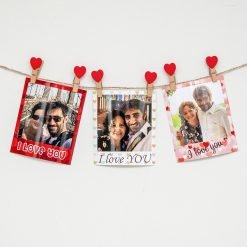 Box Foto Istantanee Vintage Love 17 mollette per foto