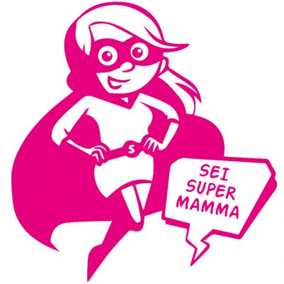 Guanto da cucina con grafica Mamma 52