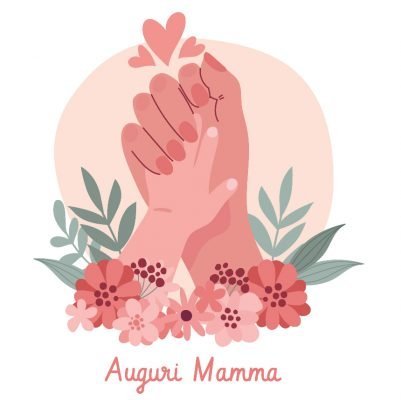 Guanto da cucina con grafica Mamma 46