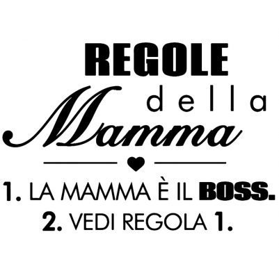 Guanto da cucina con grafica Mamma 45