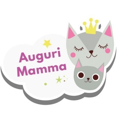 Guanto da cucina con grafica Mamma 43