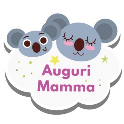 Guanto da cucina con grafica Mamma 42