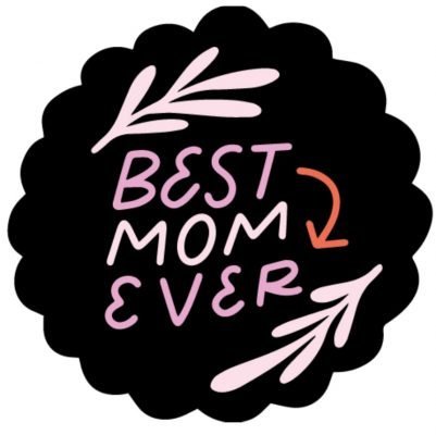 Guanto da cucina con grafica Mamma 36