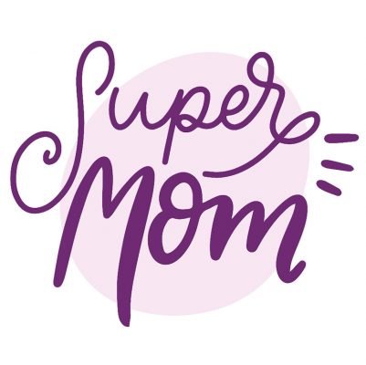 Guanto da cucina con grafica Mamma 24