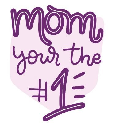 Guanto da cucina con grafica Mamma 23