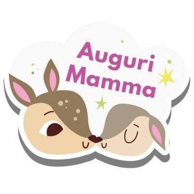 Guanto da cucina con grafica Mamma 58