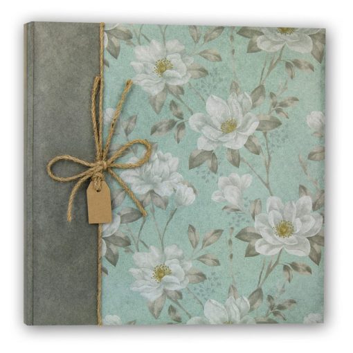 Album con motivi floreali verdi 1 GARDEN-GREY-GD242420G_HIGH